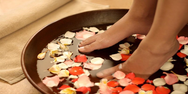 ESCALDA-PÉS PARA RELAXAR - RECEITAS
